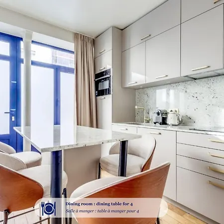 Le Boheme - Havre Familial Chic - By Mon Petit Fare Apartament Paryż