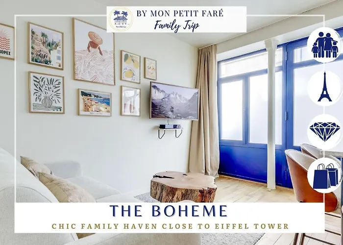 Le Boheme - Havre Familial Chic - By Mon Petit Fare * Paryż