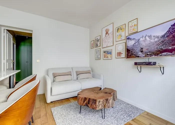 Apartament Le Boheme - Havre Familial Chic - By Mon Petit Fare Paryż